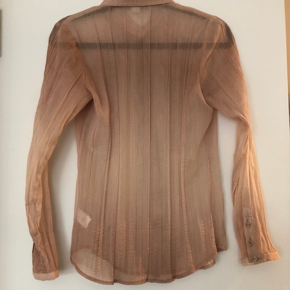 Cold Water Creek Champagne Blouse - Picture 2 of 2